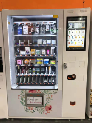 Touch Screen Grocery Vending Machines CE Certificate With Room Temperature