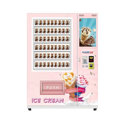CE Certified Automatic Ice Cream Vending Machine Frozen Ice Cream Vending Machine