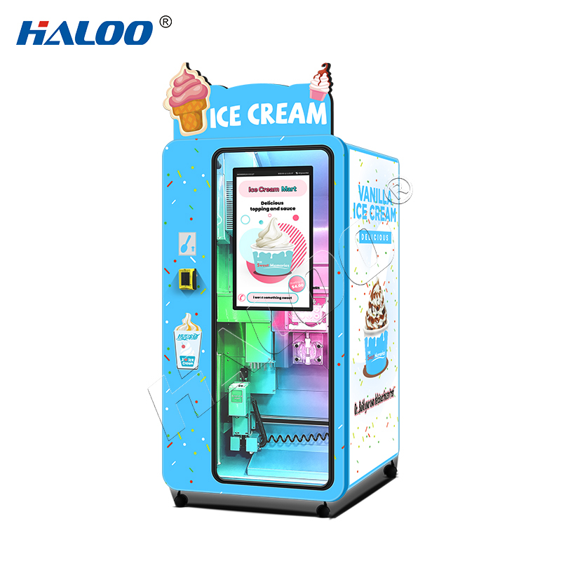 32 Inch Touch Screen Commercial Ice Cream Vending Machine | Fast ...