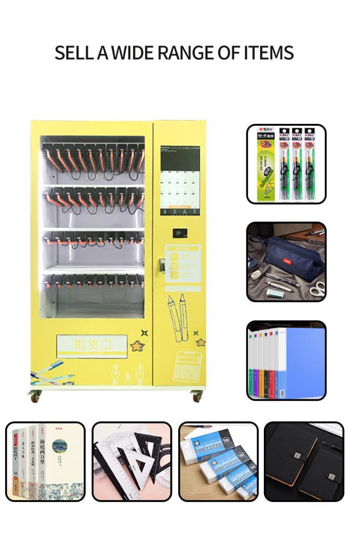 Non Refrigerated Stationery Vending Machine , Intelligent Vending Machine